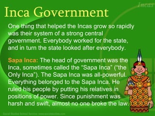 Inca Government System