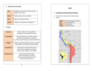 Incas | DOC