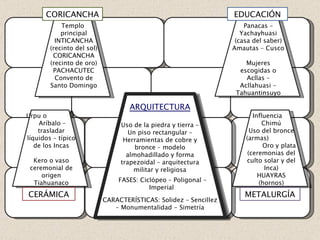 Pamermanifestaciones culturales incaicas 1 ro | PPT