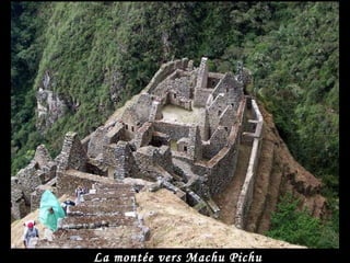 La montée vers Machu Pichu 