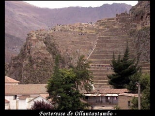 Forteresse de Ollantaytambo -
 