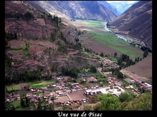 Une vue de Pisac
 