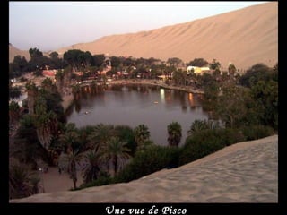 Une vue de Pisco
 