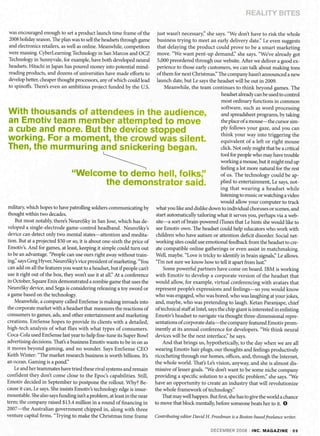 Inc Emotiv 1208 Cover