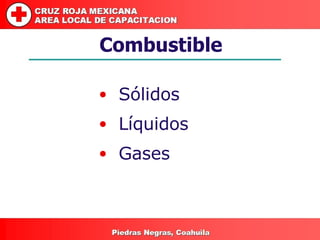 Combustible Sólidos Líquidos Gases 