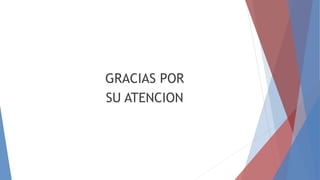 GRACIAS POR
SU ATENCION
 