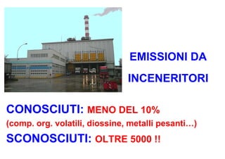 Incenerimento e rischi per la salute