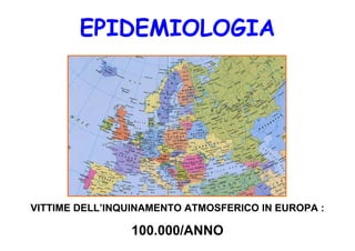 Incenerimento e rischi per la salute