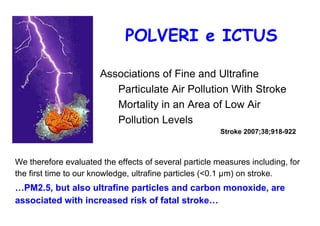 Incenerimento e rischi per la salute