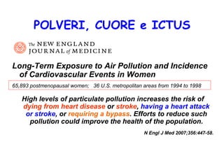 Incenerimento e rischi per la salute