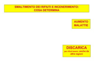 Incenerimento e rischi per la salute