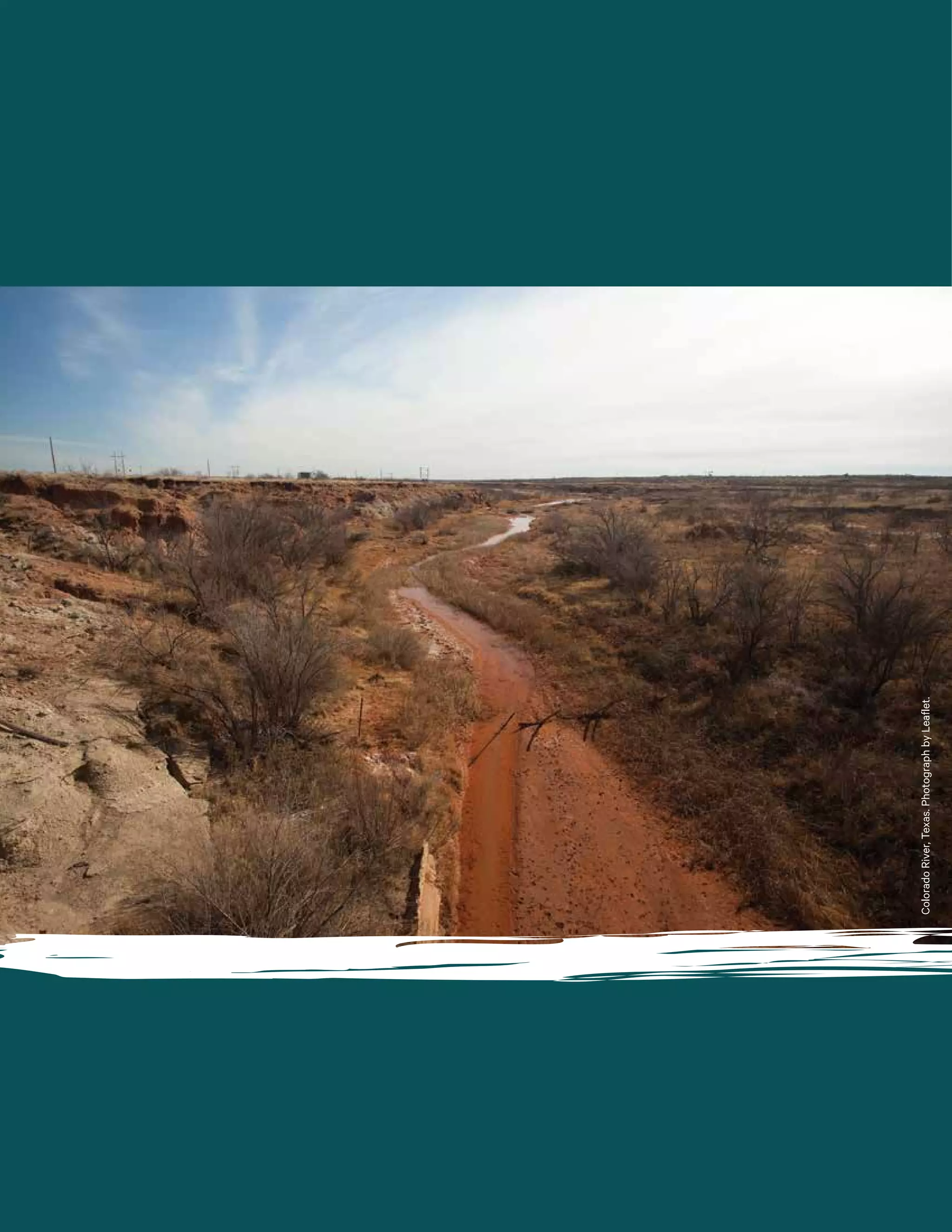 ColoradoRiver,Texas.PhotographbyLeaflet.
 