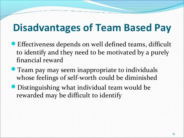 disadvantages of teamwork