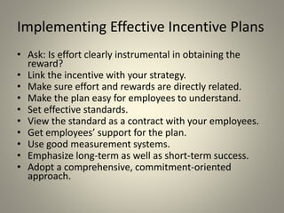 Understanding Incentives | PPTX