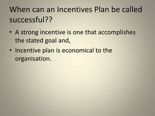 Understanding Incentives | PPTX