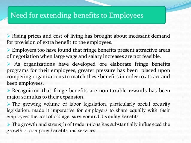 performance incentives and fringe benefits Performance pay and fringe benefits work incentives or compensating wage differentials catalina amuedo-dorantes department of economics, san diego . performance incentives and fringe benefits Performance pay and fringe benefits work incentives or compensating wage differentials catalina amuedo-dorantes department of economics, san diego .