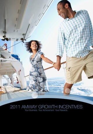 2011 AMWAY GROWTH INCENTIVES
     Your Business. Your Achievement. Your Rewards.
 