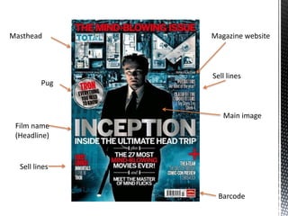Inception film magazine analysis | PPT