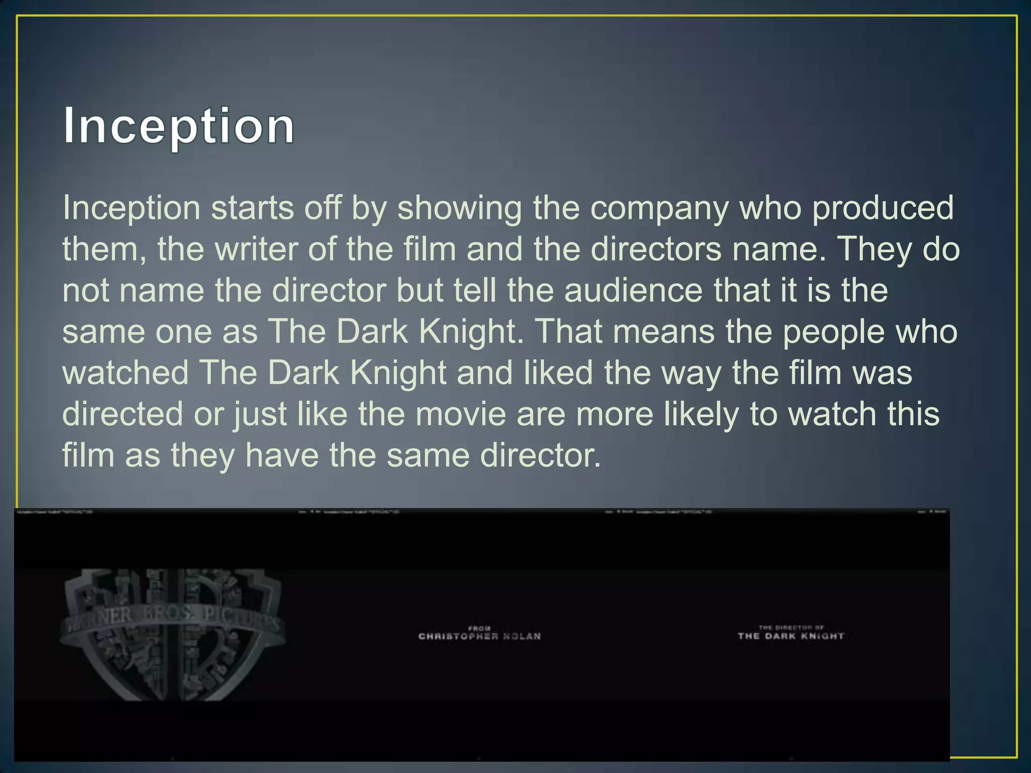 Inception teaser trailer | PPT
