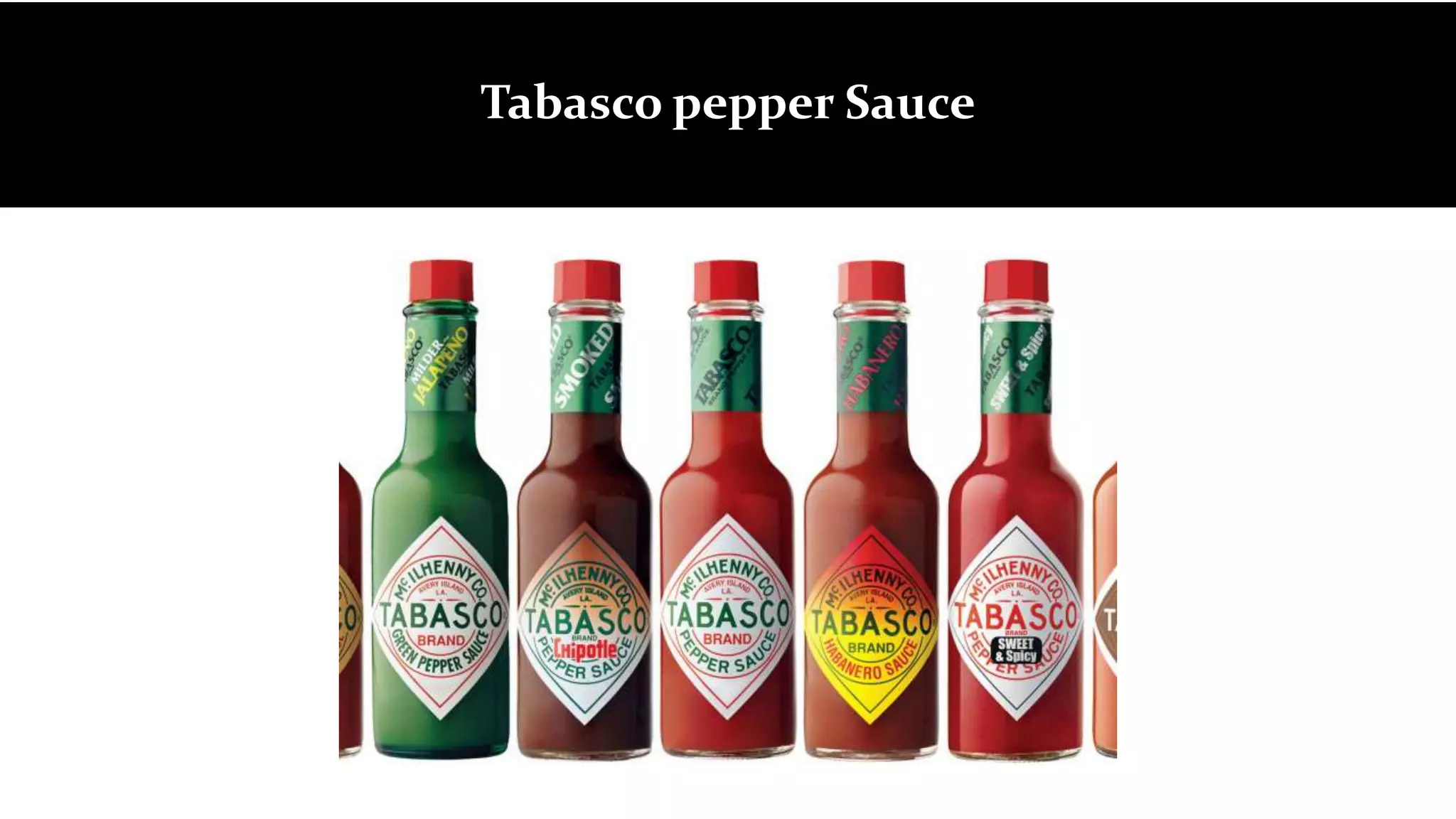 Tabasco pepper Sauce
 