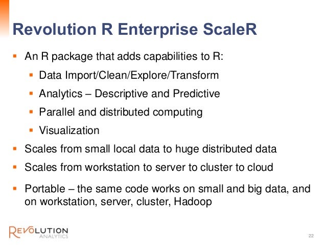 data hadoop sampling and Performance High Hadoop in Predictive R Analytics