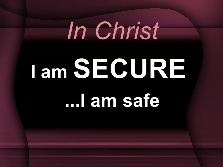 who in christ are