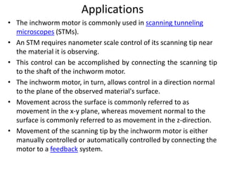 Inchworm Motor Pptx