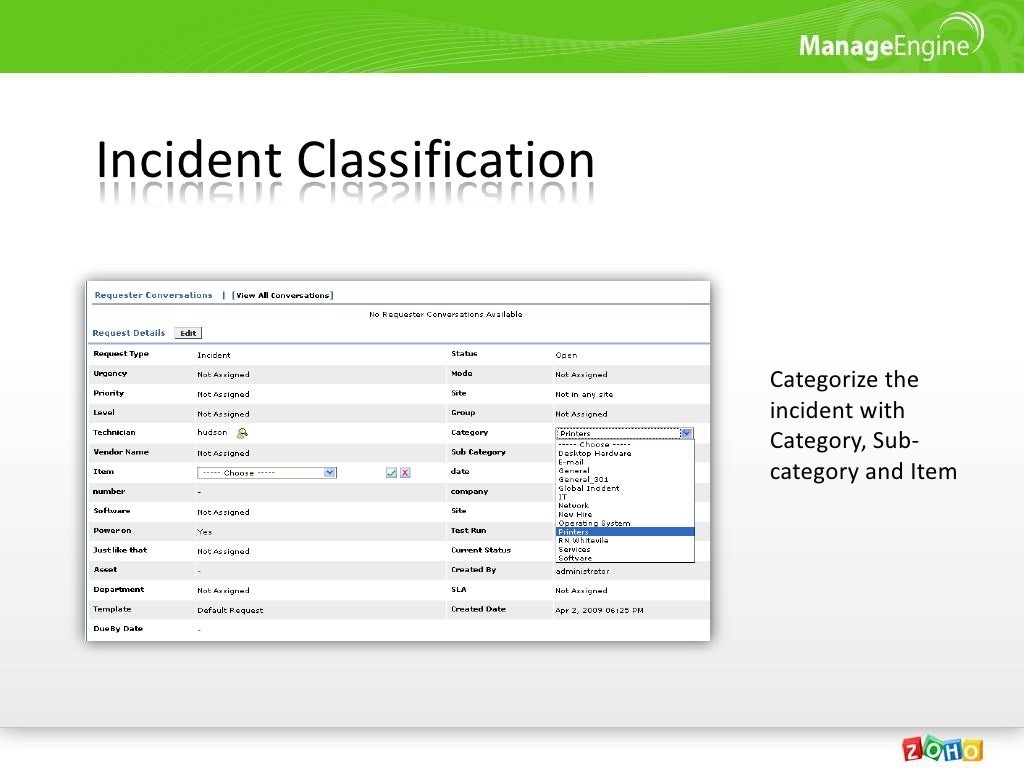 ITIL Incident management