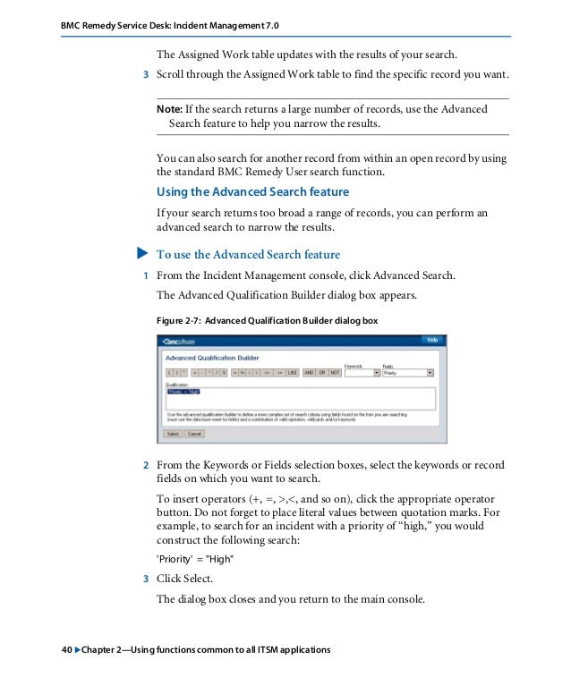 Incident User Guide 700 Remidy