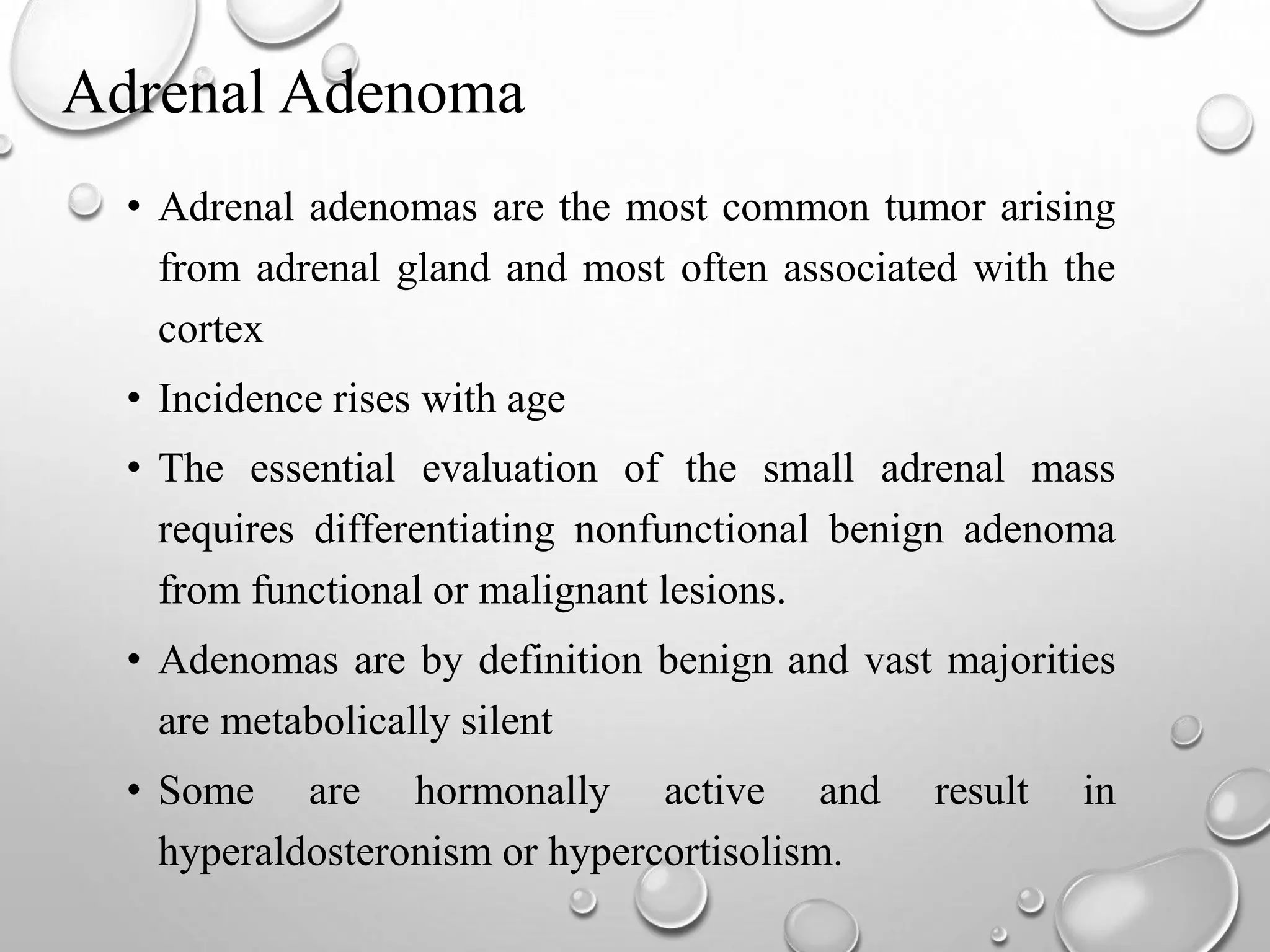 Incidentaloma | PPTX