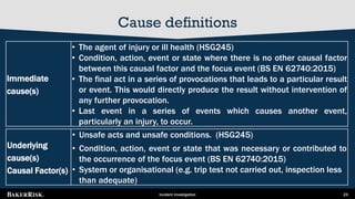 Incident Investigation for SaRS Baker Risk | PDF