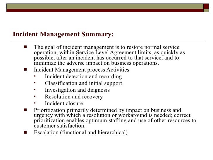 problem management report sle incident summary report template 28 images incident problem management report sle incident summary report template 28 images incident