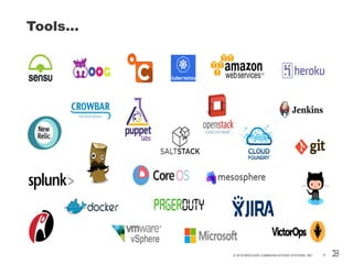 Tools…
© 2016 BROCADE COMMUNICATIONS SYSTEMS, INC. 9
 