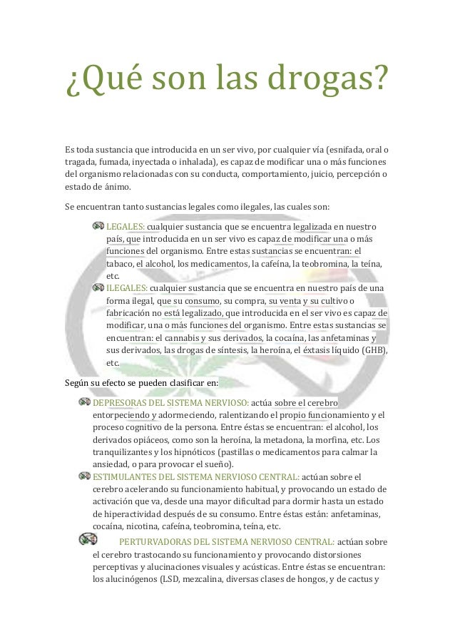 Monografia drogas
