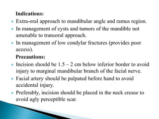 Incisions in head and neck region | PPTX