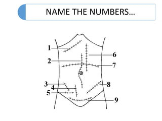 NAME THE NUMBERS…
 