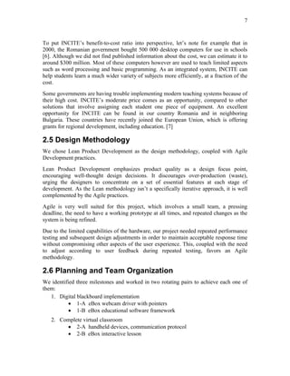 INCITE - INtegrated Components for Interactive TEaching