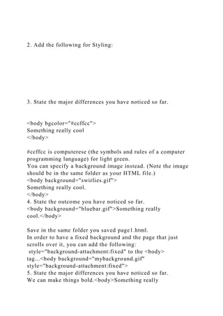 In Class Assignment 1 .docx