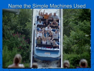 Name the Simple Machines Used 