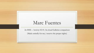 Incloud - Marc Fuentes | PPTX