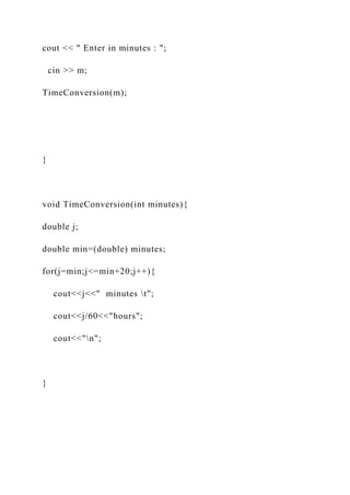 #include iostream#includectimeusing namespace std;void.docx