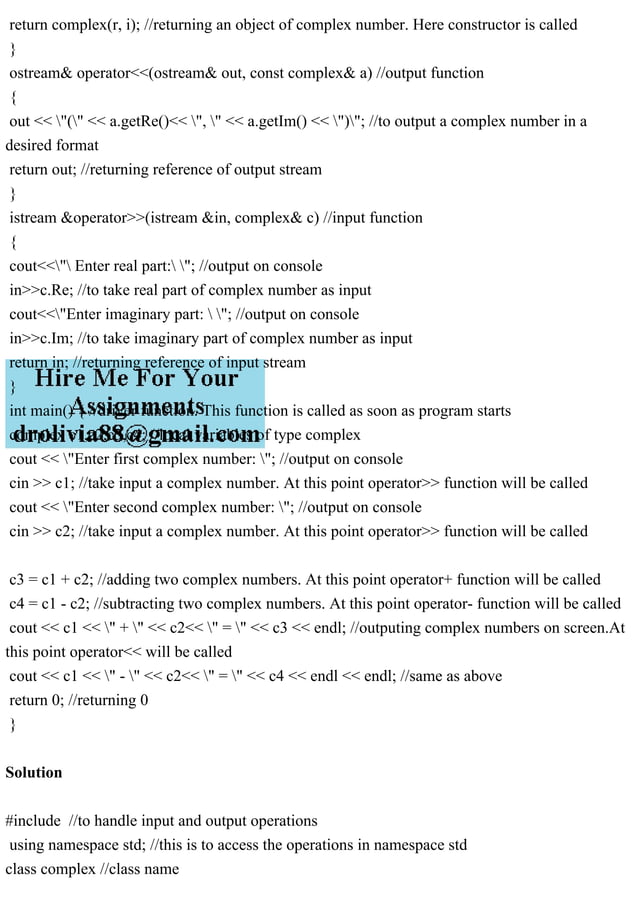 include iostream to handle input and output operations using .pdf
