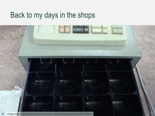 Back to my days in the shops
Image credit: Deborah Fitchett https://www.flickr.com/photos/deborahfitchett/399946324635
 