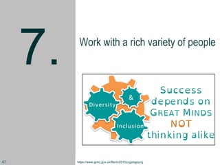 7. Work with a rich variety of people
https://www.gchq.gov.uk/file/d-i2015cogslogopng47
 
