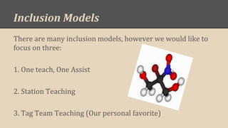 Including inclusion sharing the classroom for student success | PDF