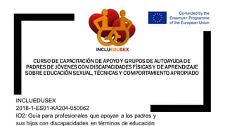 Incluedusex IO2: Guía para profesionales que apoyan a los padres y ...