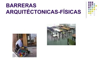 BARRERAS ARQUITÉCTONICAS-FÍSICAS 