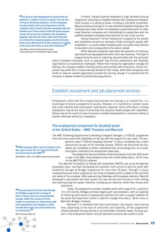 Inclusion of youth with disabilities. the business case | PDF