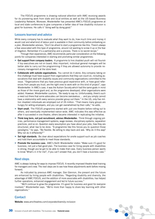 Inclusion of youth with disabilities. the business case | PDF