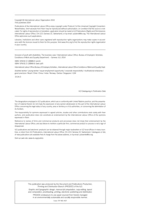 Inclusion of youth with disabilities. the business case | PDF